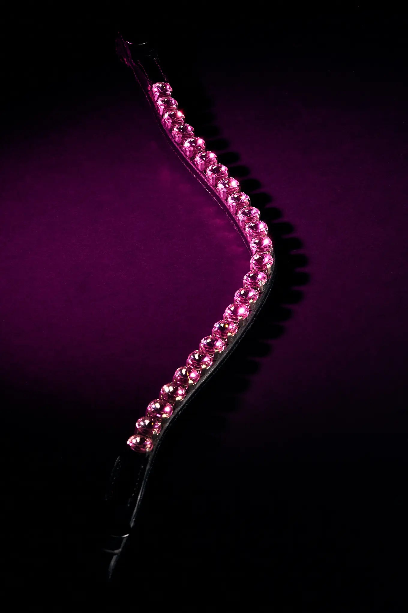 Frontales para cabezada rosa